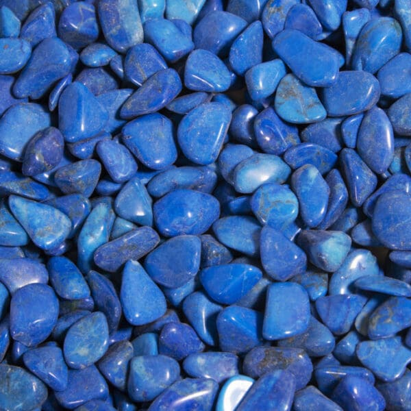 Tumbled Dyed Blue Howlite 1lb